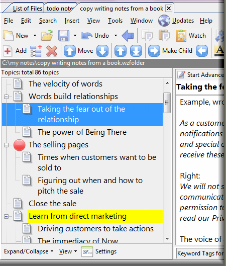 Note-taking Software for Windows
